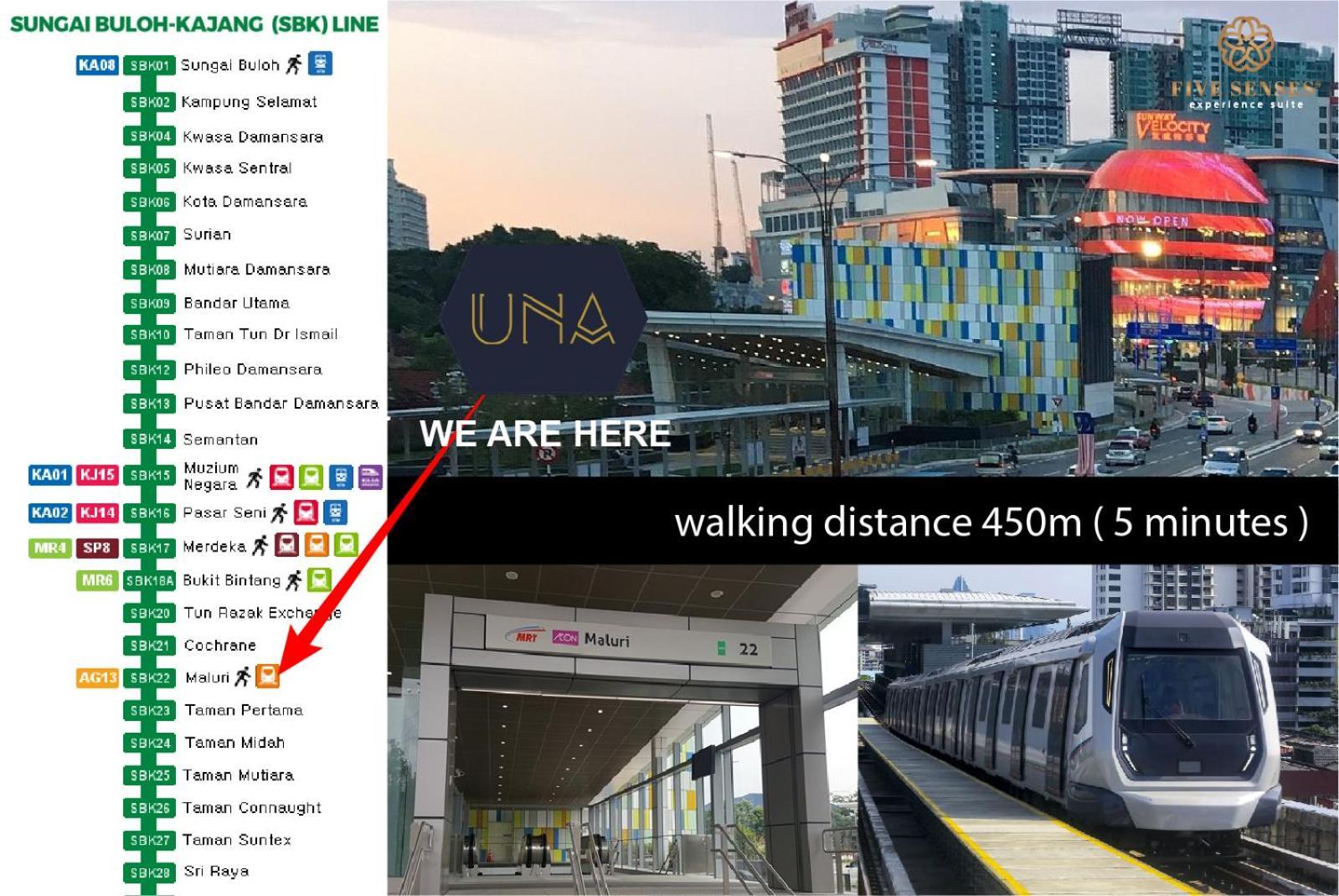 Una Serviced Apartment, Sunway Velocity Kuala Lumpur Exteriér fotografie